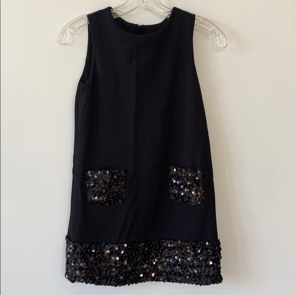 Milly Minis Girls Beaded Shift Dress #C0037